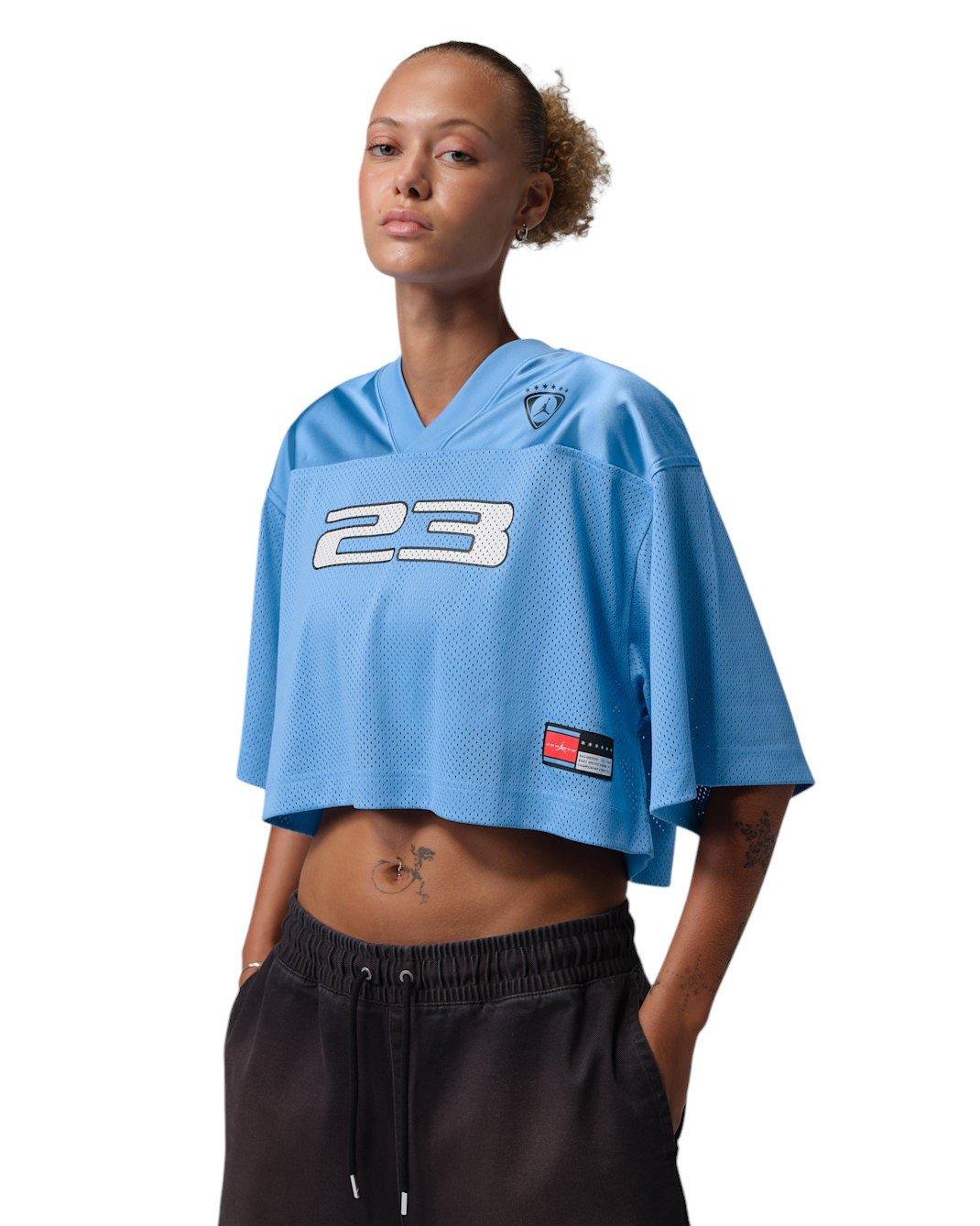 Jordan Women's Brooklyn Jersey Top - CAROLINA BLUE